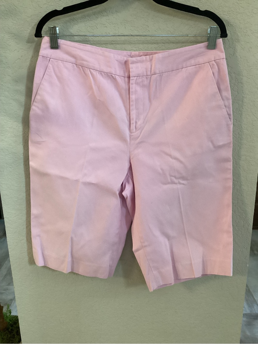 Lauren Ralph Lauren Light Pink Tailored Bermuda Shorts sz 8 - Picture 2 of 8